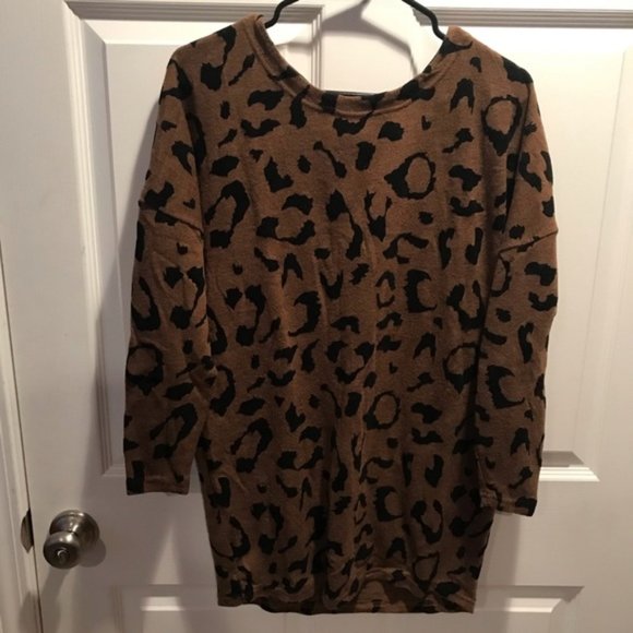 Unbranded Sweaters - Cheetah Print Sweater Sweater Sweater Sweater Sweater Sweater Sweater Sweater
